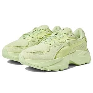 PUMA Orkid Soft Women’s Butterfly Sneakers in Light Neon Lime Green Size 7.5